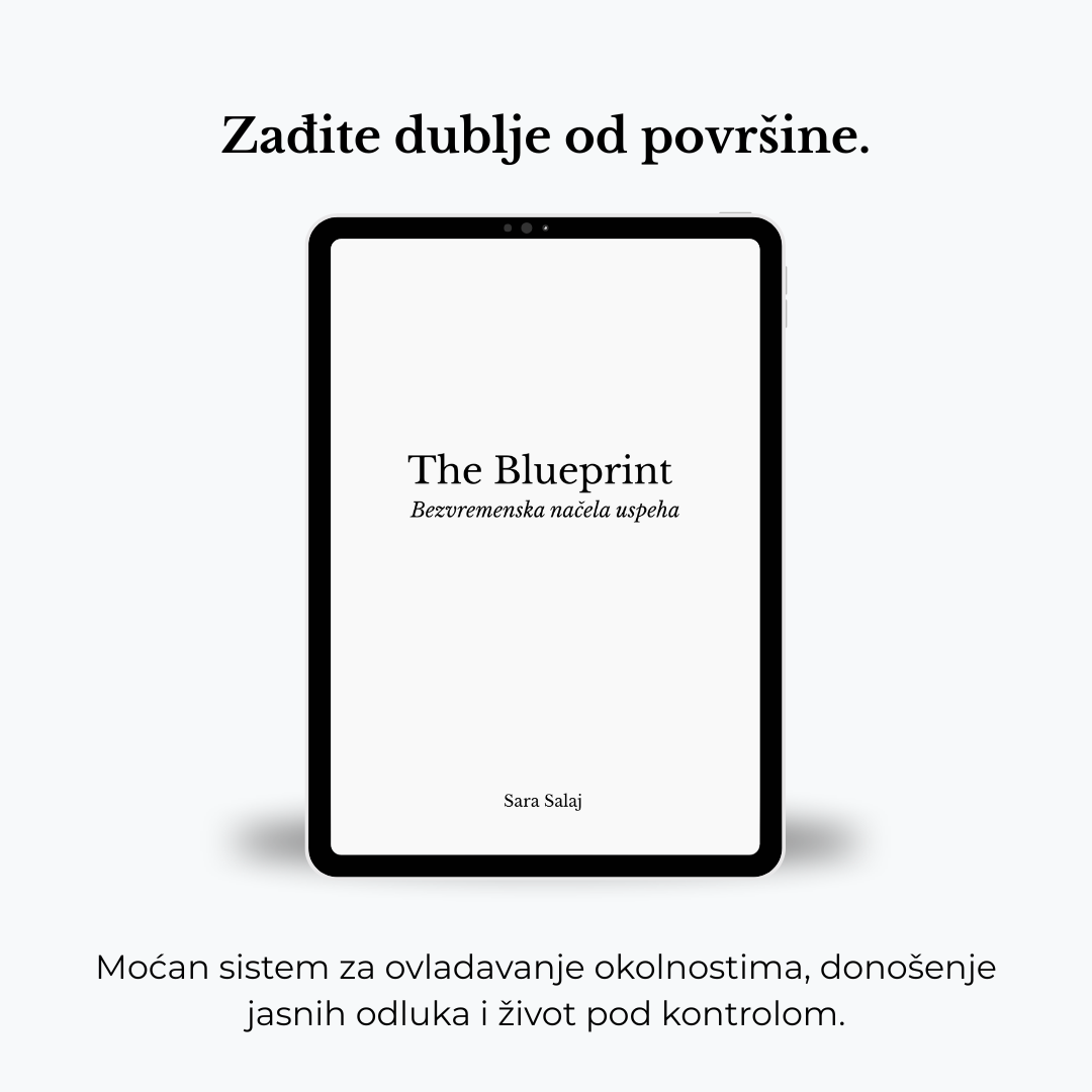 The Blueprint: Bezvremenska načela uspeha (prvo izdanje)